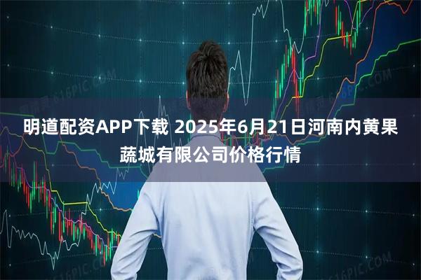 明道配资APP下载 2025年6月21日河南内黄果蔬城有限公司价格行情