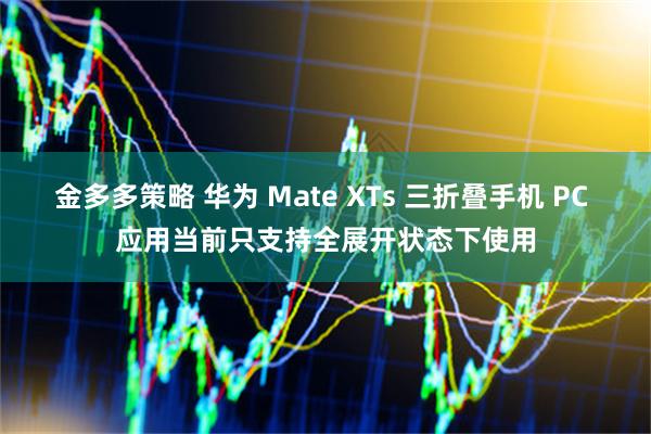 金多多策略 华为 Mate XTs 三折叠手机 PC 应用当前只支持全展开状态下使用